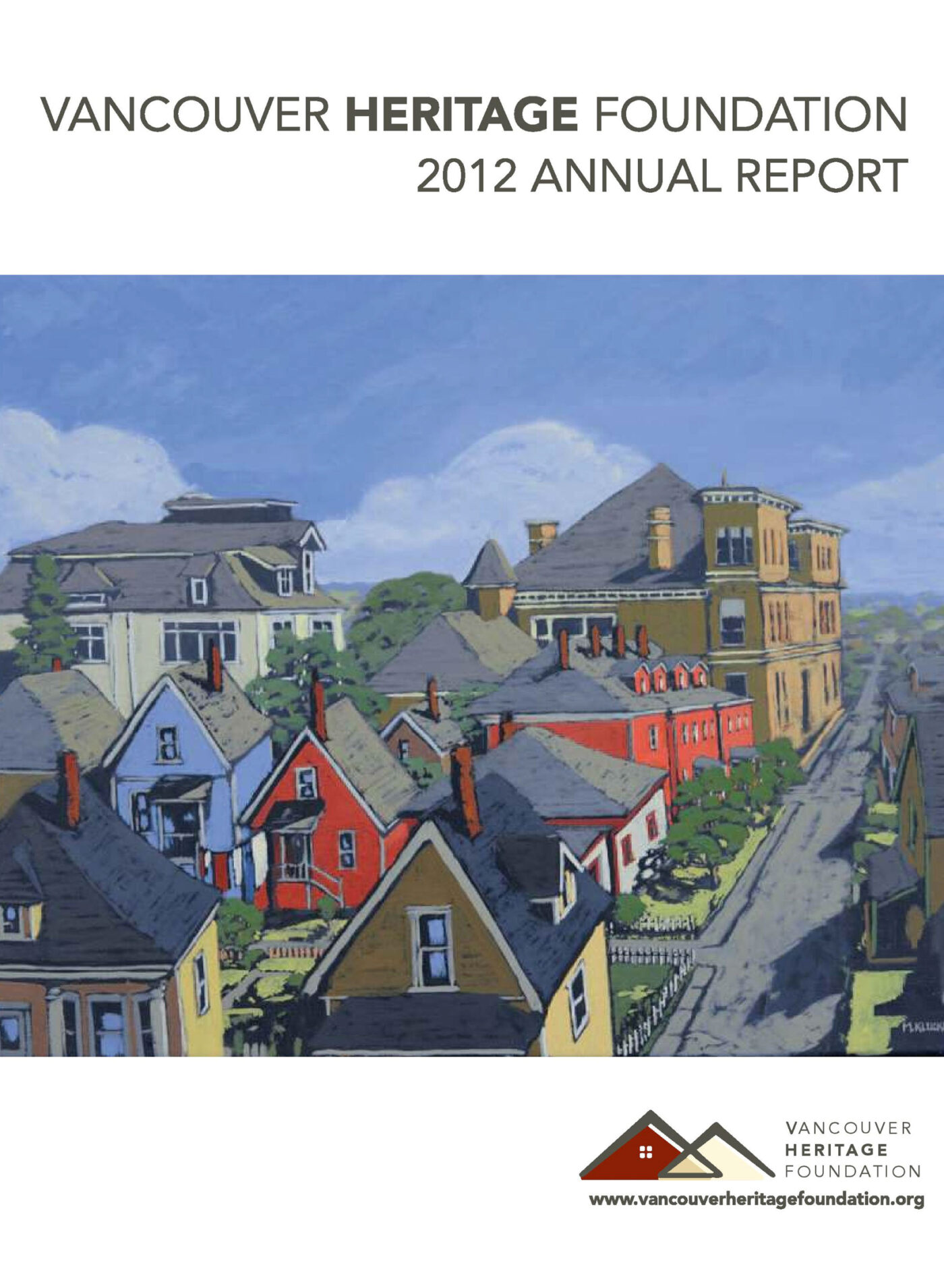 Annual Reports - Vancouver Heritage Foundation